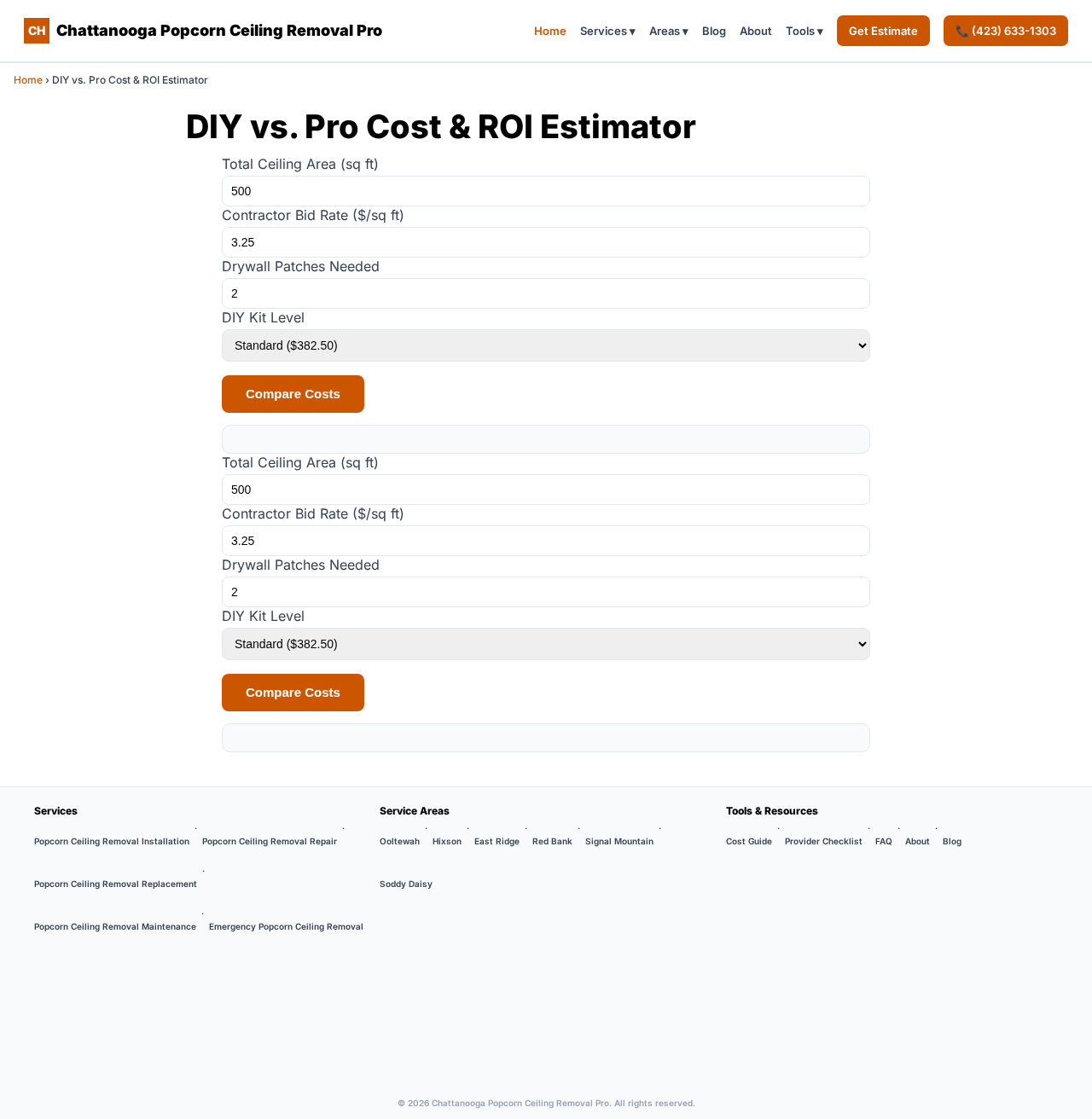 DIY vs Pro ROI